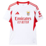 Maillot Enfant Benfica Extérieur Blanc 2025/26