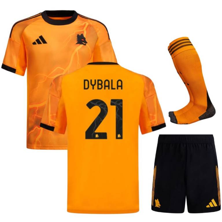 Maillot AS Roma Exterieur Kit Enfant 2025/26