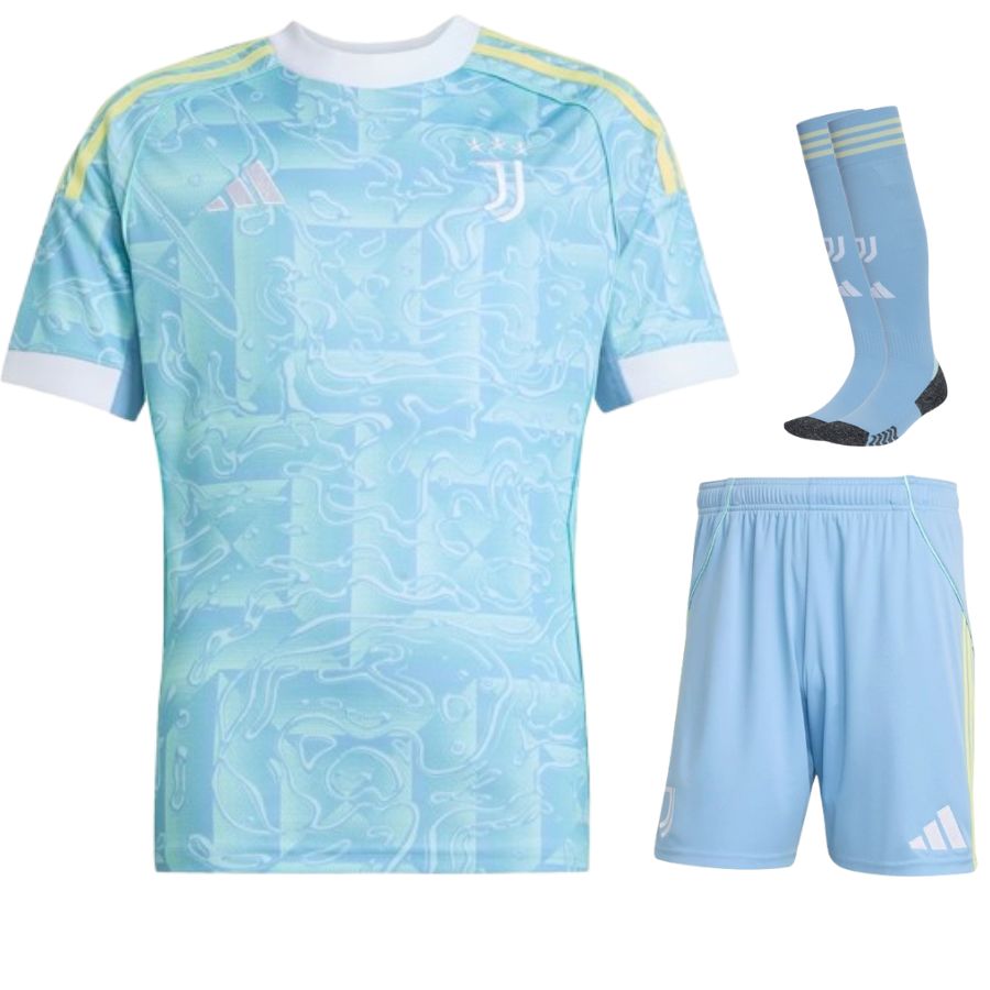 Maillot Kit Enfant Juventus Exterieur 2025/26