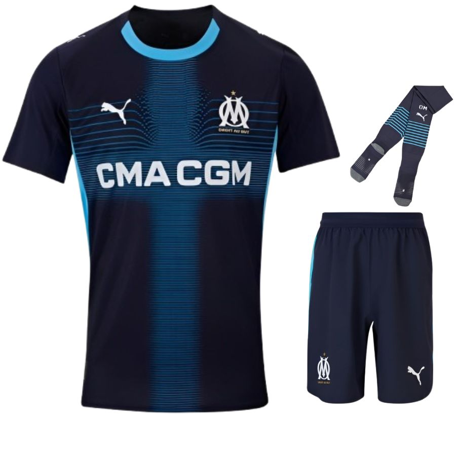 Maillot Kit Enfant Marseille Exterieur 2025/26