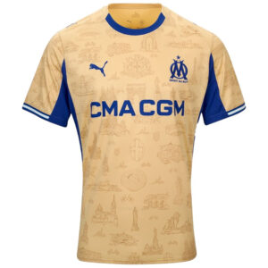 Maillot Kit Enfant Marseille Or Fourth 2025/26