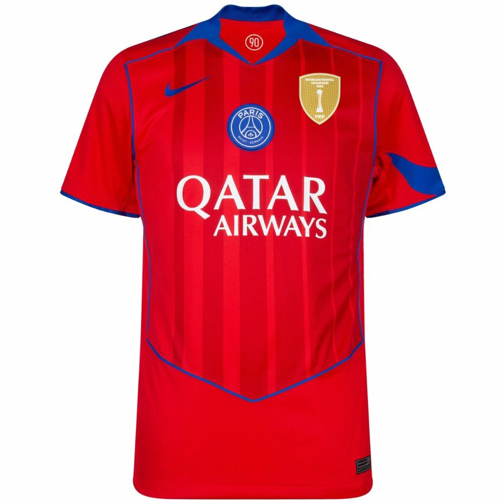Maillot PSG Third Champions Intercontinental Rouge 2025/26