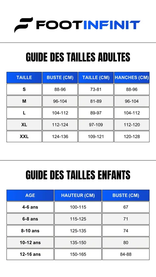 Guide des tailles